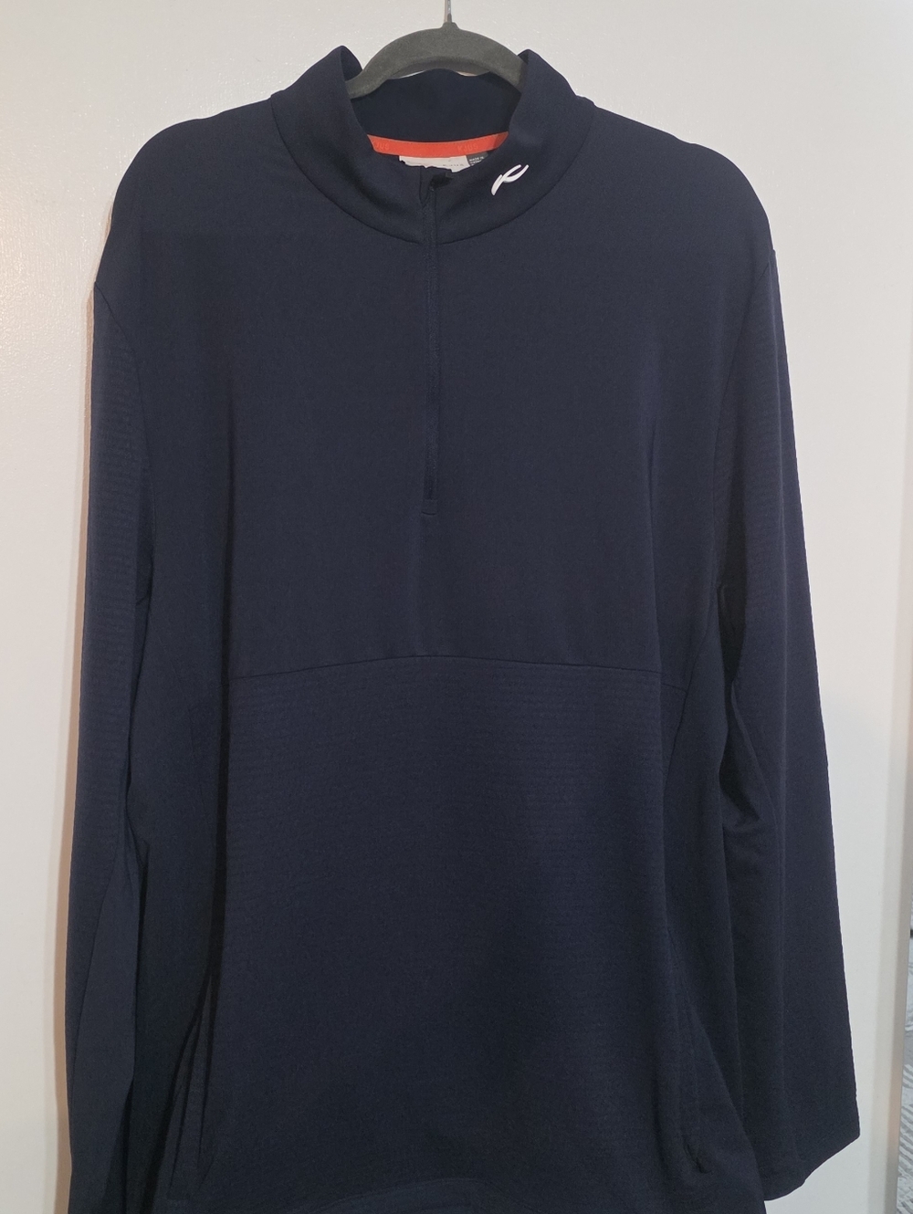KJUS David Midlayer Half-Zip Atlanta Blue Men Size 3XL (58) NWOT